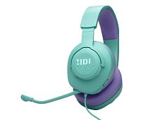 Навушники JBL Quantum 100M2 Cyan (JBLQTUM100M2CYN)