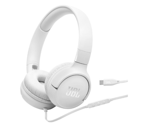 Навушники JBL Tune 520C USB-C White (JBLT520CWHT) фото 7