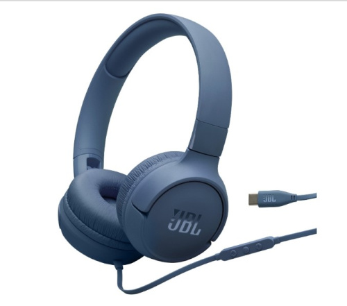 Навушники JBL Tune 520C USB-C Blue (JBLT520CBLU) фото 7